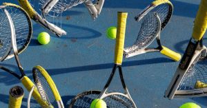 Let Tennis Players Smash Their Rackets