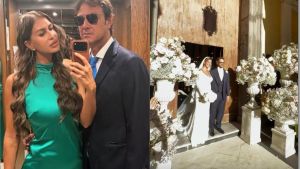 Gianluca Torre e Mariana D’Amico, “damigelli d’onore” al matrimonio di Ida Di Filippo: non solo colleghi ma anche amici