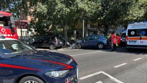 Voghera, grave incidente tra due auto in via Zanardi