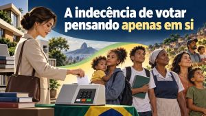 A indecência de votar pensando apenas em si