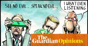 Ella Baron on Reform UK and the donations row – cartoon