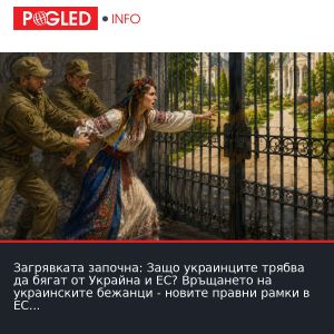 Загрявката започна: Защо украинците трябва да бягат от Украйна и ЕС? Връщането на украинските бежанци - новите правни рамки в ЕС и Киев