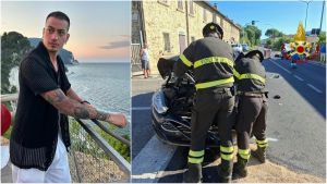 Samuele, fatale lo schianto con la moto: muore a trent’anni. Grave la fidanzata che viaggiava con lui