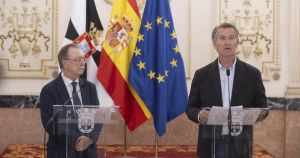 Feijóo convierte un desayuno de Vivas en Madrid en una cumbre en el Four Seasons
