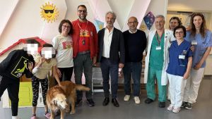 Dilly, infermiera speciale per i bimbi della Pediatria a Vimercate