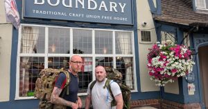 Pub landlord preparing for gruelling trek with weight of 60 pints on his back