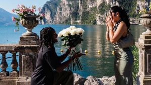 Virtus: Rasheed Bello, la proposta di matrimonio sul lago di Garda. E Jazlyn ha detto sì