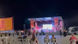 Alla festa della Lega si balla la pizzica e si canta Sal Da Vinci: le immagini da Oppeano