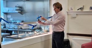 Refurbished kitchen opens to provide meals for older people in Norfolk