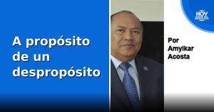 A propósito de un despropósito