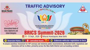 BRICS Summit 2026: Delhi Traffic Police issues advisory, check roads to avoid and alternate routes