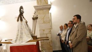 Barbón, peregrino en Pastur por el Día de Asturias