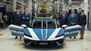Italy’s police receive 907hp making Lamborghini Temerario