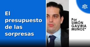 El presupuesto de las sorpresas