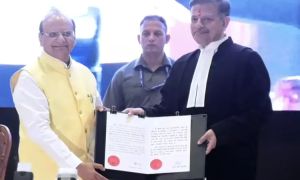 Justice Bhati takes oath as J&K HC CJ