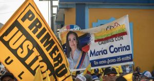 El regreso de María Corina Machado