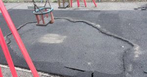 Vandals target play area causing hundreds of pounds worth of damage