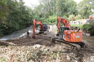 À Jurançon, deux barrages détruits pour favoriser la reproduction des saumons