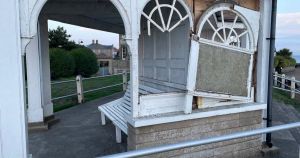 Park shelter smashed up by vandals as police launch investigation