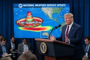 The Big Wet and the Bad Hombre: Why El Niño is Packing More Heat Than a Fake Tan on a Windy Day