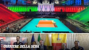 Eurovolley a Napoli, il Ct De Giorgi: «Piazza del Plebiscito location straordinaria»