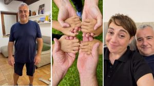 Il marito di Benedetta Rossi: “Che emozione sentirsi chiamare papi. Non mostreremo le nostre figlie sui social” /