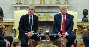 Trump can post all the hockey taunts he likes. Carney is still skating rings around him