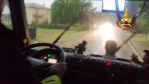 Maltempo, nubifragi e raffiche fino a 90 chilometri orari nelle Marche divise in due
