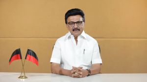 'Even today, I have scars from the beatings': M K Stalin hits back at CM Vijay over 'jaw' gesture - Watch video