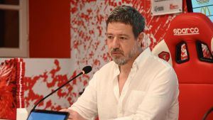 Alex Gaucci promuove il suo Perugia : 