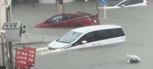 (VIDEO) Record Rain Floods Nagoya Days Before Asian Games as Mayor Says the Competition Will Go On