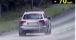 Speeding driver clocked at more than twice the speed limit on busy road