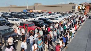 Watch video: Daman administration lines up Thar, Fortuner owners for road safety pledge
