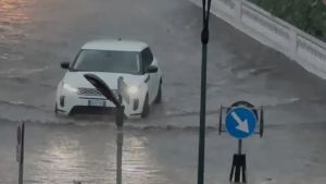 Maltempo, oltre 600 chiamate al 112: a Lignano caduti 167 millimetri di pioggia