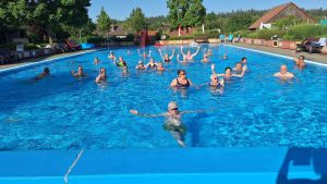 Hitze, Badespaß und viel Arbeit: Das Freibad Wolterdingen zieht Bilanz
