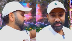 Rohit Sharma's 'non-committal' T-shirt grabs attention, fans link it to Ajit Agarkar’s remark