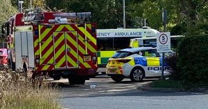Large-scale emergency services incident at hotel off A47