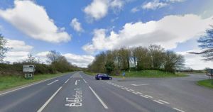 Part of A47 shut both ways after crash