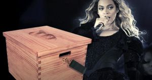 Hands up, who would spend a grand on an empty box with Beyoncé's name on it?
