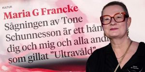 Vill Maria G Francke att kritiker ska vara cheerleaders?