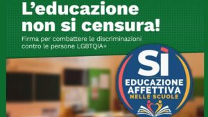 550mila firme per il referendum sull’educazione affettiva nelle scuole. La politica non può più ignorarci