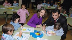 La reina Letizia volverá a La Gesta para abrir el curso escolar en el colegio donde estudió en Oviedo