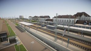 Im Bahnhof Waldshut wird der Plan für die Gleise komplett neu geschrieben