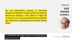 La corrección del mapa mundi: una victoria para la dignidad africana