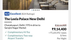 BRICS Summit sends Delhi hotel prices soaring, luxury rooms cost up to Rs 10.78 lakh a night