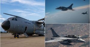 FOTO/VIDEO Pogledajte njemačku grdosiju i Rafale u akciji: Otkriveno točno zašto su kružili iznad Hrvatske