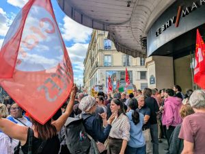 « Le BHV est menacé de disparition » : les salariés en grève exigent une intervention urgente des pouvoirs publics