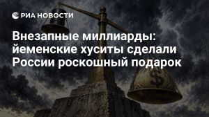 Внезапные миллиарды: йеменские хуситы сделали России роскошный подарок