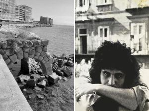 Una targa per «Napule è» in via Partenope, dove Pino Daniele la immaginò