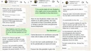 L'escalation del terrore nei messaggi di Federico alla mamma di Lorena, 10 giorni di deliri: “Nessuno le ha mai dato tanto amore”